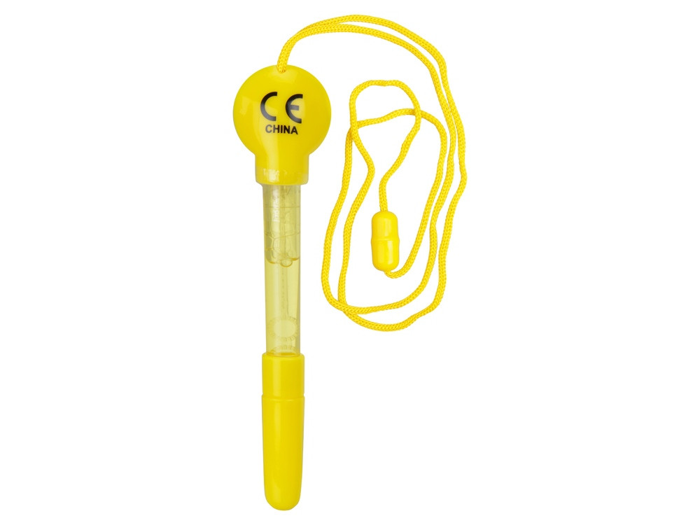 Ручка шариковая с мыльными пузырями, желтый - фото 5 - id-p65545268