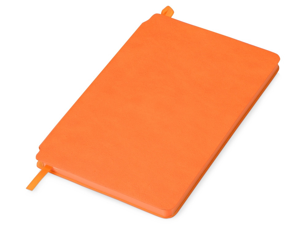 Блокнот Notepeno 130x205 мм с тонированными линованными страницами, оранжевый - фото 1 - id-p65546990