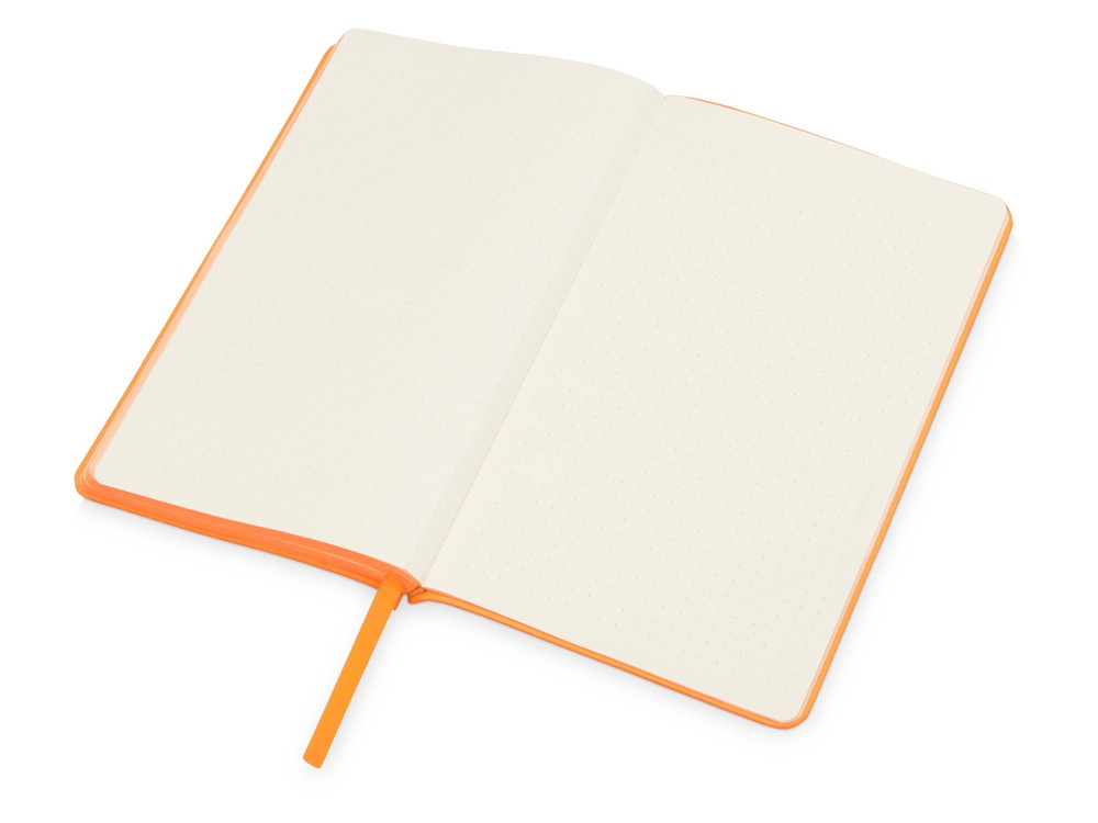 Блокнот Notepeno 130x205 мм с тонированными линованными страницами, оранжевый - фото 6 - id-p65546990
