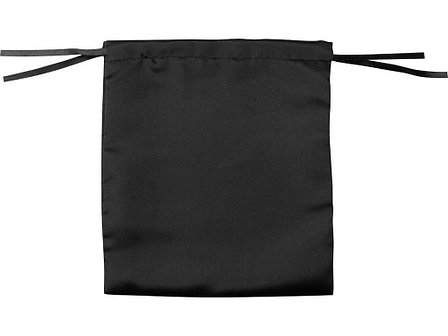 Мешочек подарочный сатиновый L, черный, фото 2