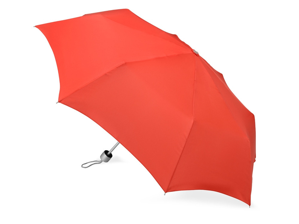 Зонт складной Tempe, механический, 3 сложения, с чехлом, красный - фото 2 - id-p65547764