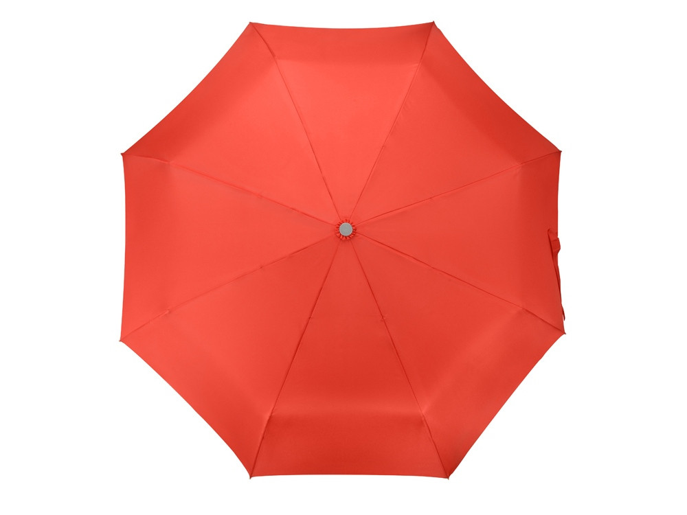 Зонт складной Tempe, механический, 3 сложения, с чехлом, красный - фото 6 - id-p65547764