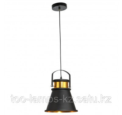 Люстра подвесная 6290-1P Black+Gold , фото 2