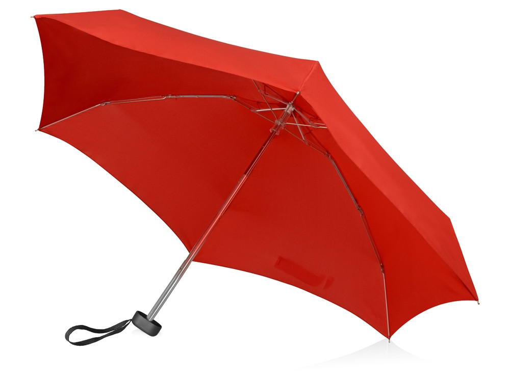 Зонт складной Frisco, механический, 5 сложений, в футляре, красный - фото 6 - id-p65547769