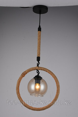 Люстра подвесная 8881-D1 ROPE-METAL , фото 2