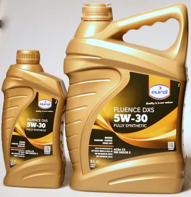 Mоторное масло Eurol Fluence DXS 5W-30 (ACEA C3; Dexos2; MB 229.51; VW 502/505/505.01) 4L - фото 2 - id-p65549610