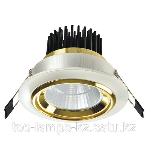 Спот встраиваемый светодиодный LED OC005 5W White Gold , фото 2