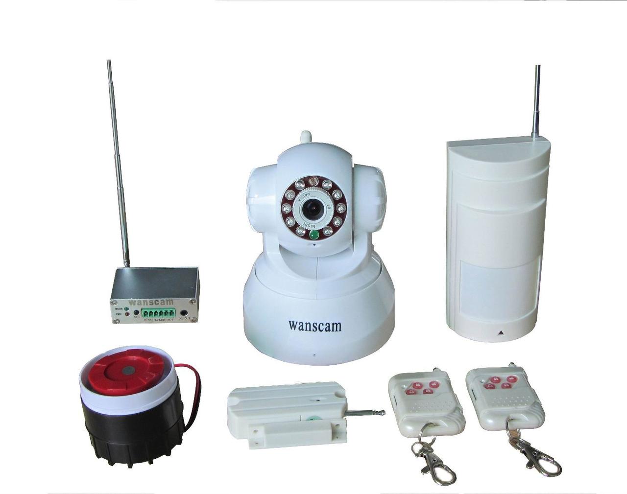 WIPA-118 IP камера + беспроводная система безопасности - фото 1 - id-p65550714