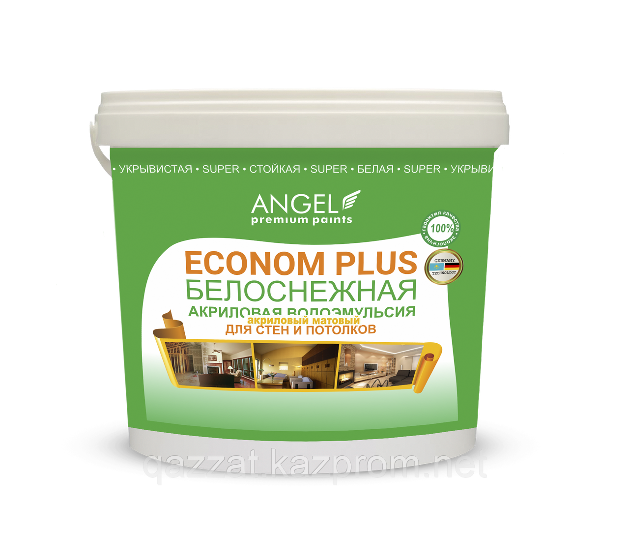 Водоэмульсионная краска "Angel" Econom Plus 6,5 кг