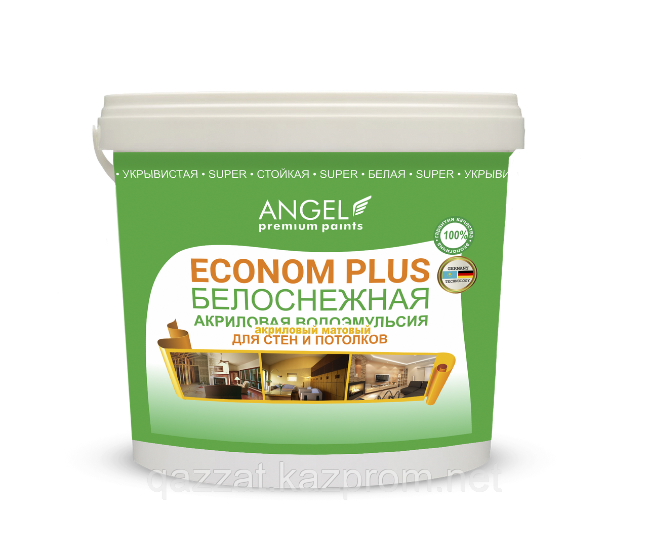 Водоэмульсионная краска "Angel" Econom Plus 25 кг