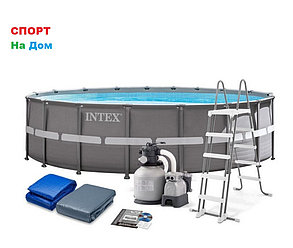 Каркасный бассейн Intex 26340 (732х132 см) на 47241 литров, фото 1