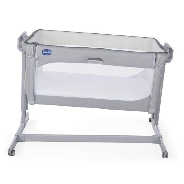 Chicco: Кроватка-манеж Next2Me Magic Cool Grey 0м+