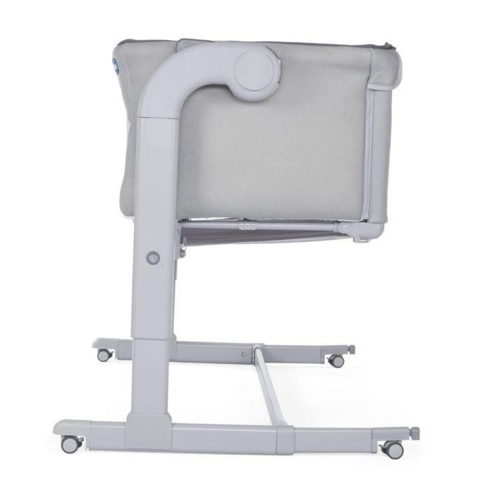 Chicco: Кроватка-манеж Next2Me Magic Cool Grey 0м+