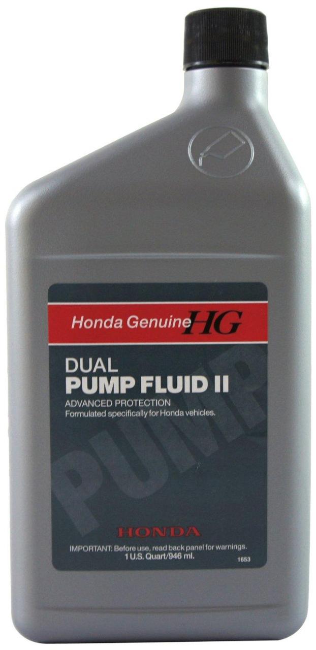 Трансмиссионная Жидкость Honda Genuine HG DUAL PUMP FLUID II(задний мост) DPF 2 заднего редуктора 1L
