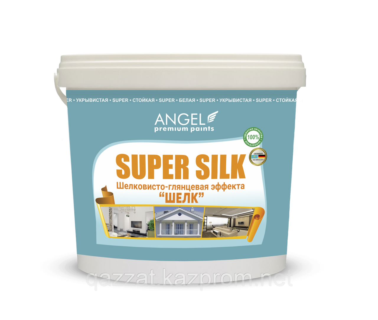 Водоэмульсионная краска"Angel Super Silk" 11 кг