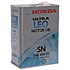 Моторное масло HONDA ULTRA LEO SN 0W-20 4L