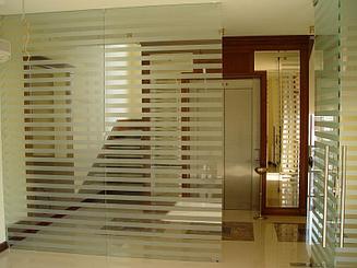 Перегородки из стекла в офис