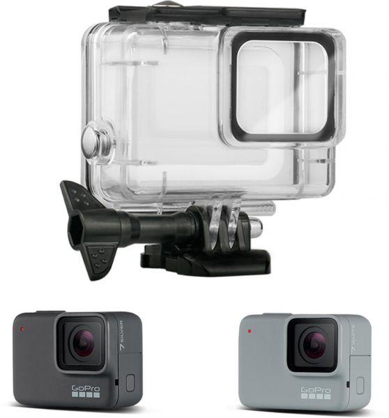 Аквабокс (водонепроницаемый бокс) для GoPro HERO 7 White/Silver