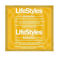 Lifestyles Banana (презерватив с ароматом банана)