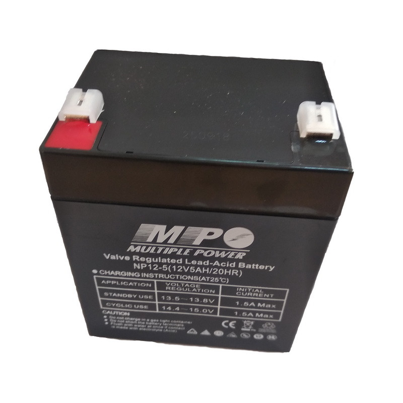 Аккумулятор AGM MULTIPLE POWER NP (5Ah 12V) для детских машинок и ИБП - фото 1 - id-p65566063