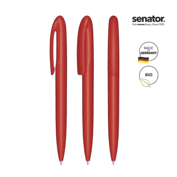 Шариковая ручка Senator | Skeye Bio | Красная