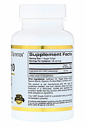 California Gold Nutrition, CoQ10, 100 мг, 120 вегетарианских мягких желатиновых капсул, фото 2