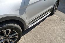 Пороги, Original Style для Hyundai Santa Fe (2012-2018), фото 4