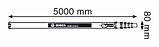 Измерительная рейка Bosch GR 500, фото 3