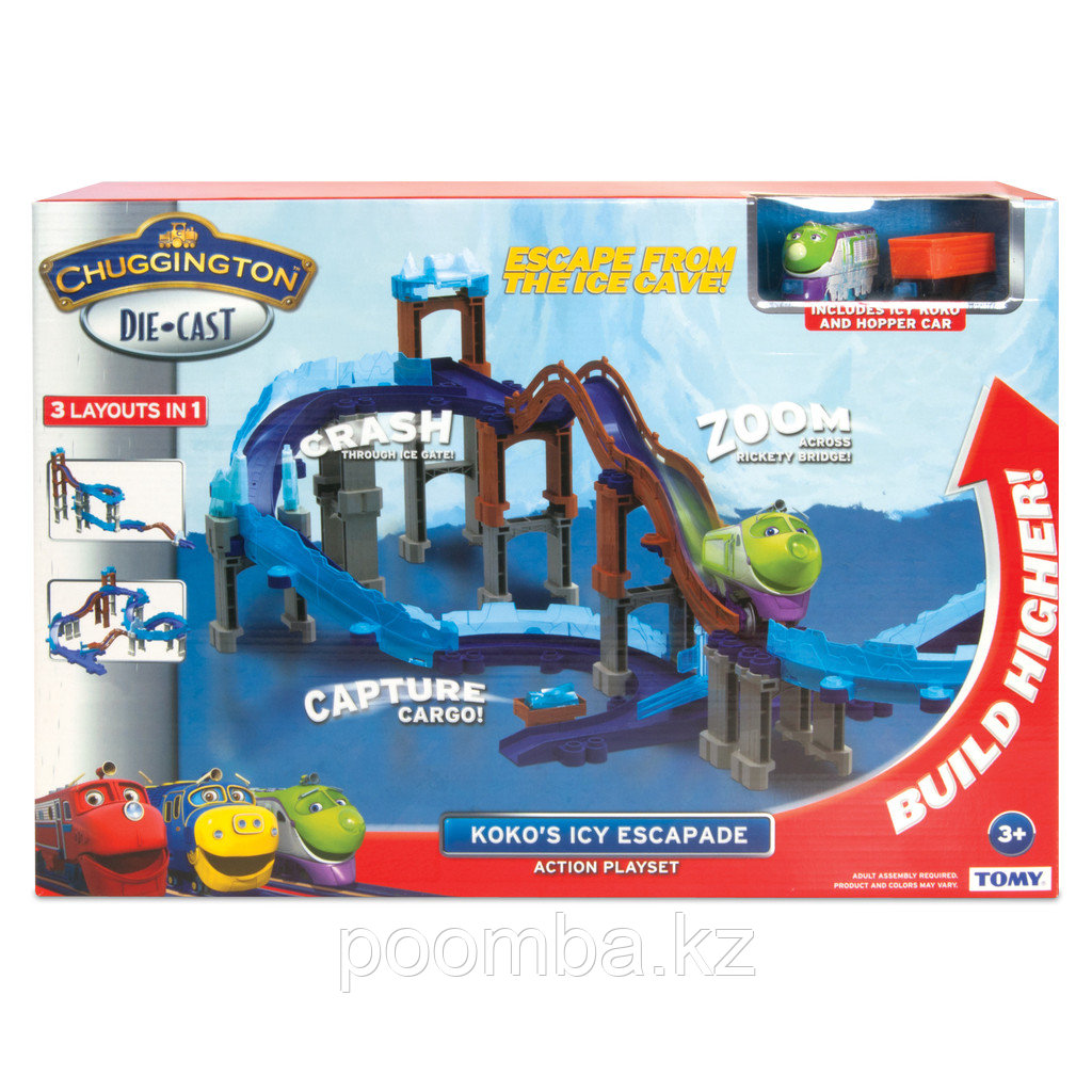 Чаггингтон Die-Cast Игровой набор "Ледяная Пещера" с Коко