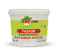 Водоэмульсионная краска для фасада "EKQ PLAST FASADE" 1 кг