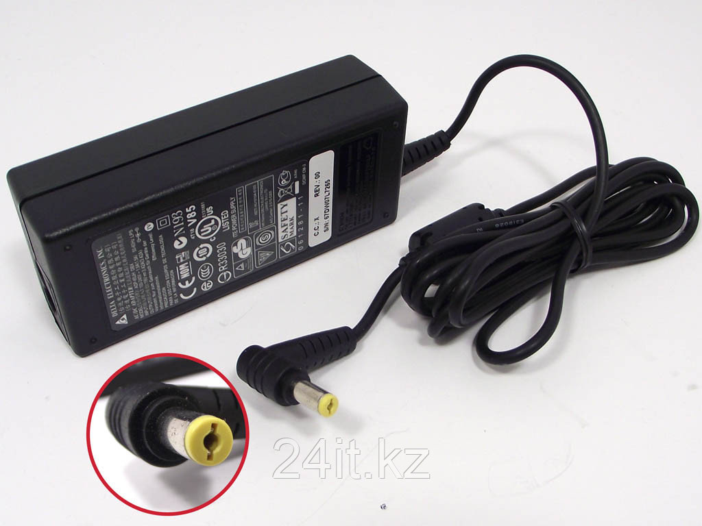 Блок питания для ноутбука Acer PA-1650-02, 19 В/ 65 Вт (3.42 А), 5.5/1.7 мм