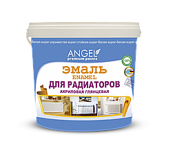 Эмаль акриловая глянцевая для радиаторов  "Angel" ENAMEL 10 кг