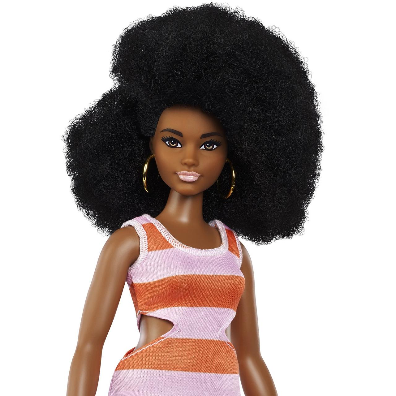Barbie "Игра с модой" Кукла Барби Афроамериканка с пышной прической #105 (Пышная) - фото 2 - id-p65564743