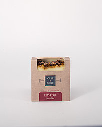 Натуральное мыло ручной работы красной розы