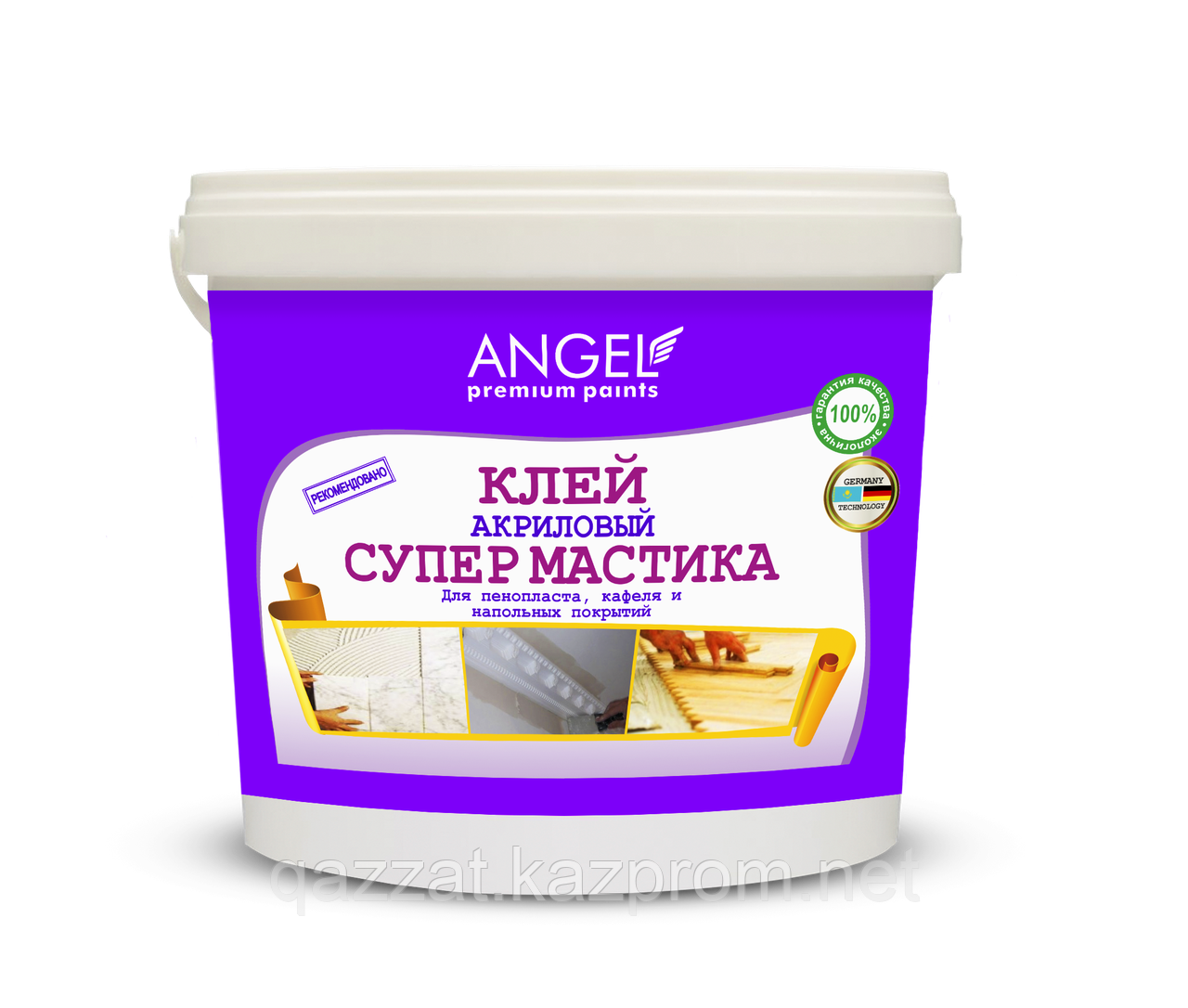 Клей акриловый Супермастика "Angel" 4 кг