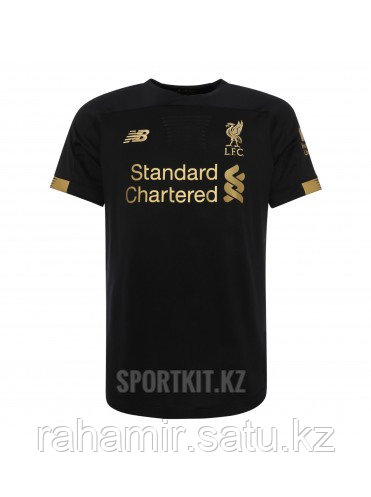 Футбольная форма 19/20 короткий рукав Ливерпуль (Liverpool) черная
