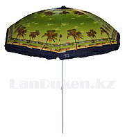 Зонт-тент пляжный с рисунком высота 2,75 м диаметр 3 м