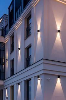 Светильники архитектурные, фасадные.