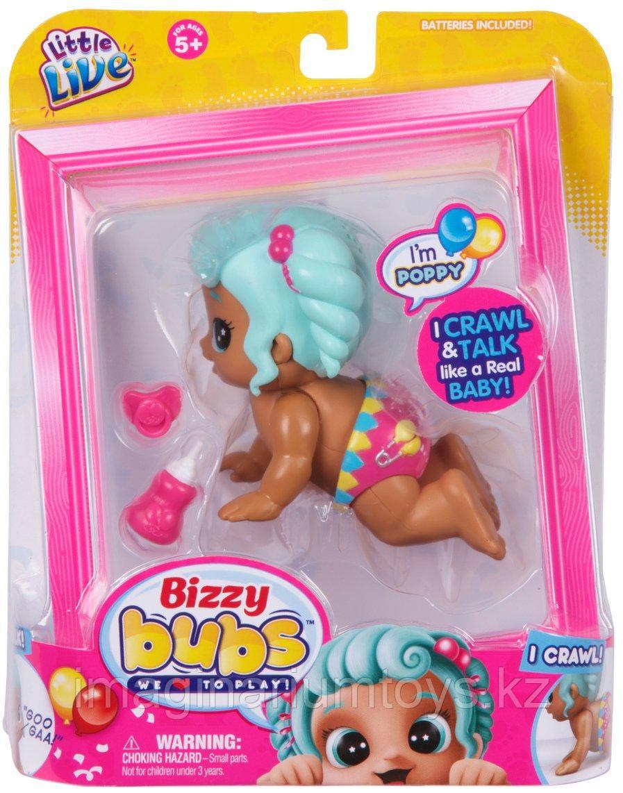 Кукла интерактивная Бизи Бабс Bizzy Bubs Poppy