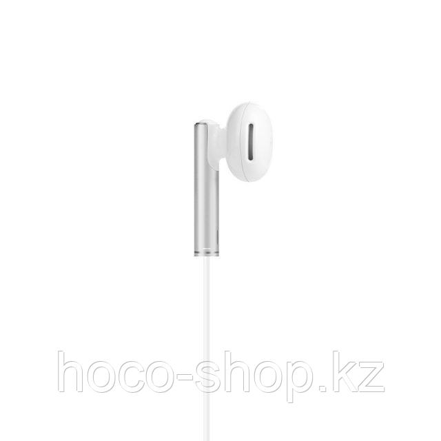 Проводные наушники M22 Hoco Spirited Rhyme wired earphones, white - фото 2 - id-p65702852