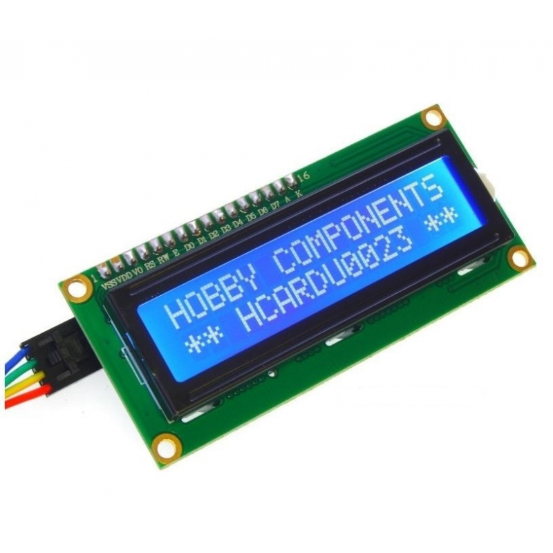 Дисплей LCD 1602 с платой управления (id 65704332)