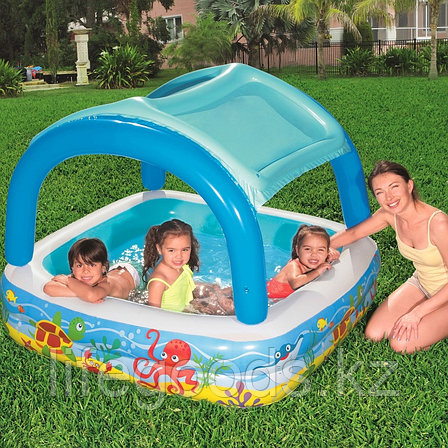 Детский надувной бассейн со съемным навесом, Bestway 52192, фото 2