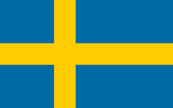 Государственный флаг Швеции - фото 1 - id-p65705040
