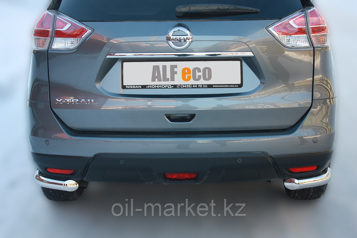 Защита заднего бампера, уголки для Nissan X-Trail T32 (2015-2018)