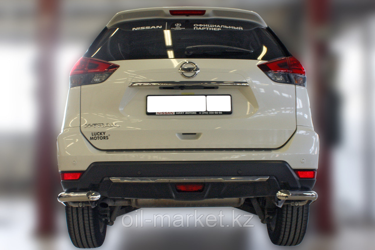 Защита заднего бампера, уголки для Nissan X-Trail  (2019-)
