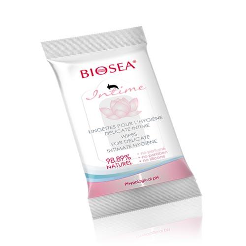 Влажные салфетки для интимной гигиены BIOSEA INTIME (Оригинал - Франция)