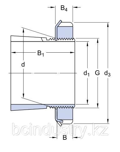 H 211   закрепительная втулка SKF