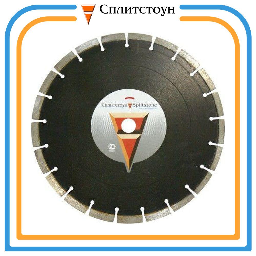 Отрезной алмазный круг сегментный по железобетону-400, серия Standart