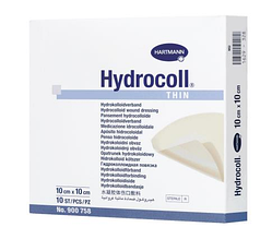 Гидрокольные повязки на слабоэкссудирующие раны HYDROCOLL thin 10 х 10см