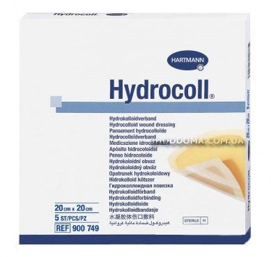 Гидроколлоидные повязки HYDROCOLL 20 х 20 см